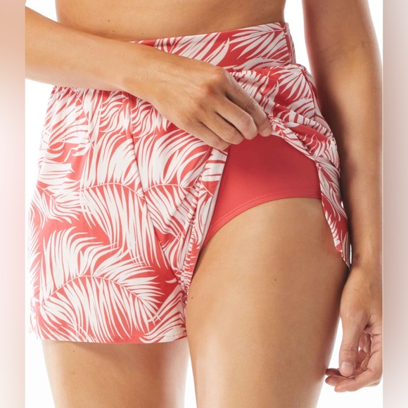 COCO CONTOURS REFLECT SWIM SHORT - FEATHER PALM - Picture 2 of 9